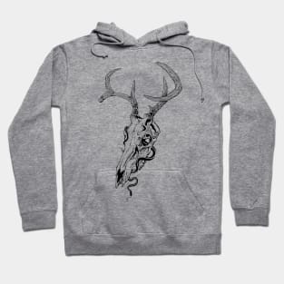 deer skull Hoodie